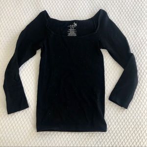 Free People Intimately 3/4 Sleeve Top